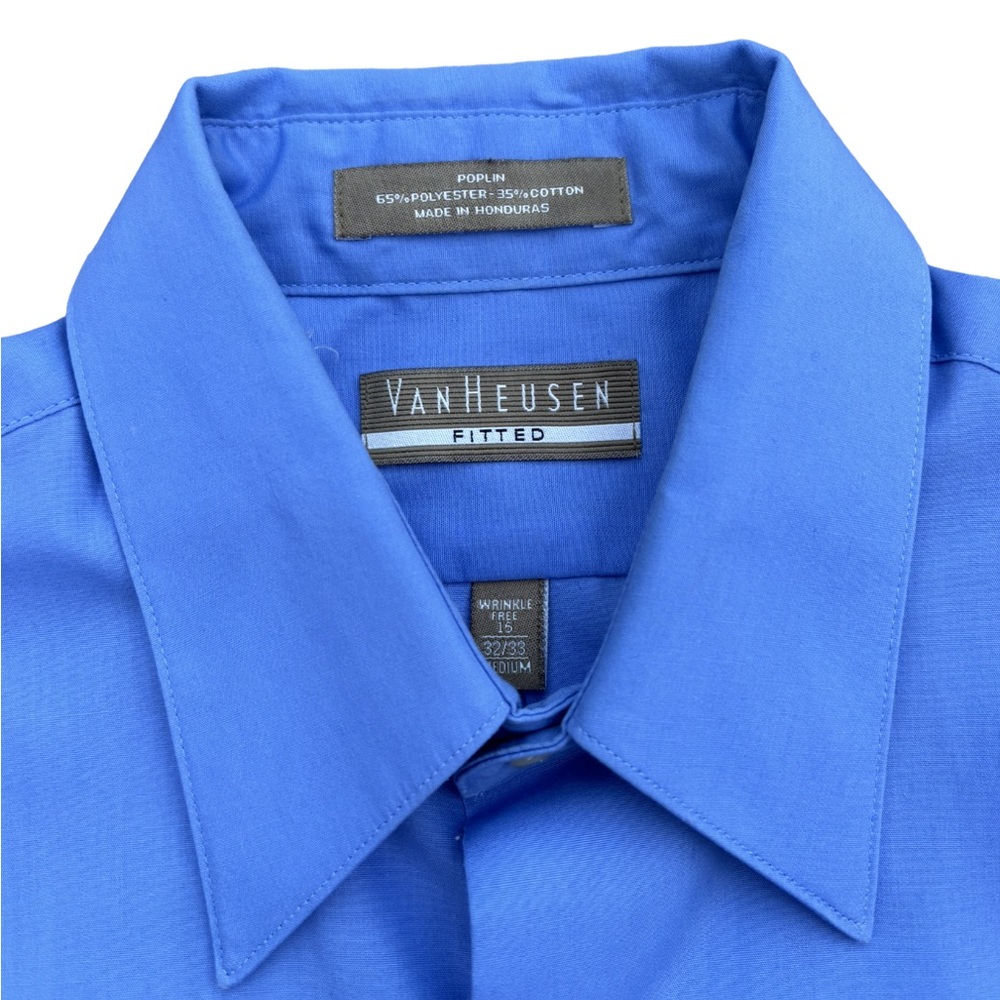 Van Heusen | Collared Button Down Fitted Dress Sh… - image 2